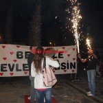 Evlenme Teklifi Pankartı İzmir Organizasyon